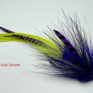 Double Buford Musky Fly - Hulk Smash