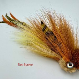 BIG Double Nickel Musky Fly - Tan Sucker